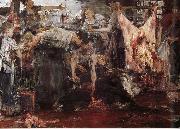 Nikolay Fechin Slaughterhouse oil painting reproduction